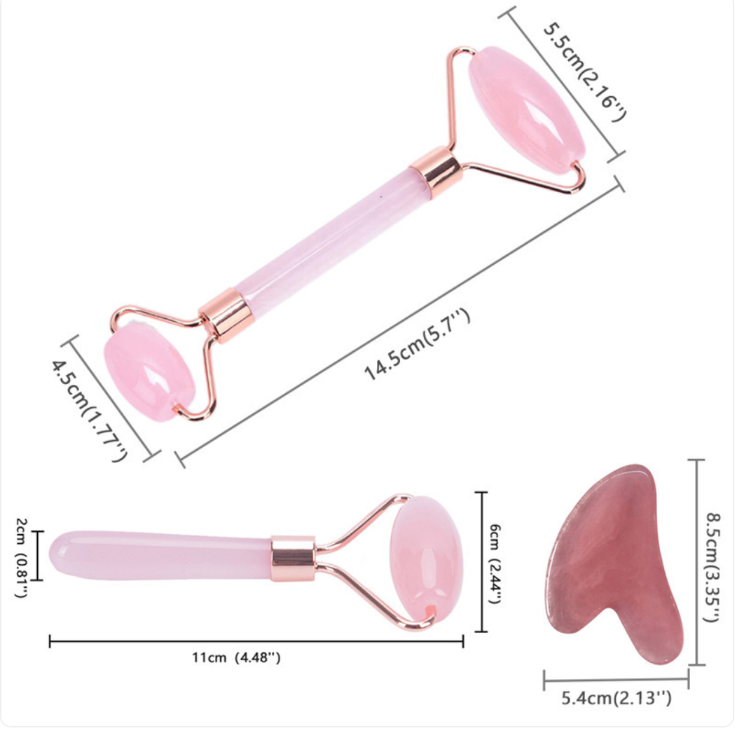 SunVanna™ Face Lift-Up Gua Sha-sten – hjälpmedel för konturering och avkoppling
