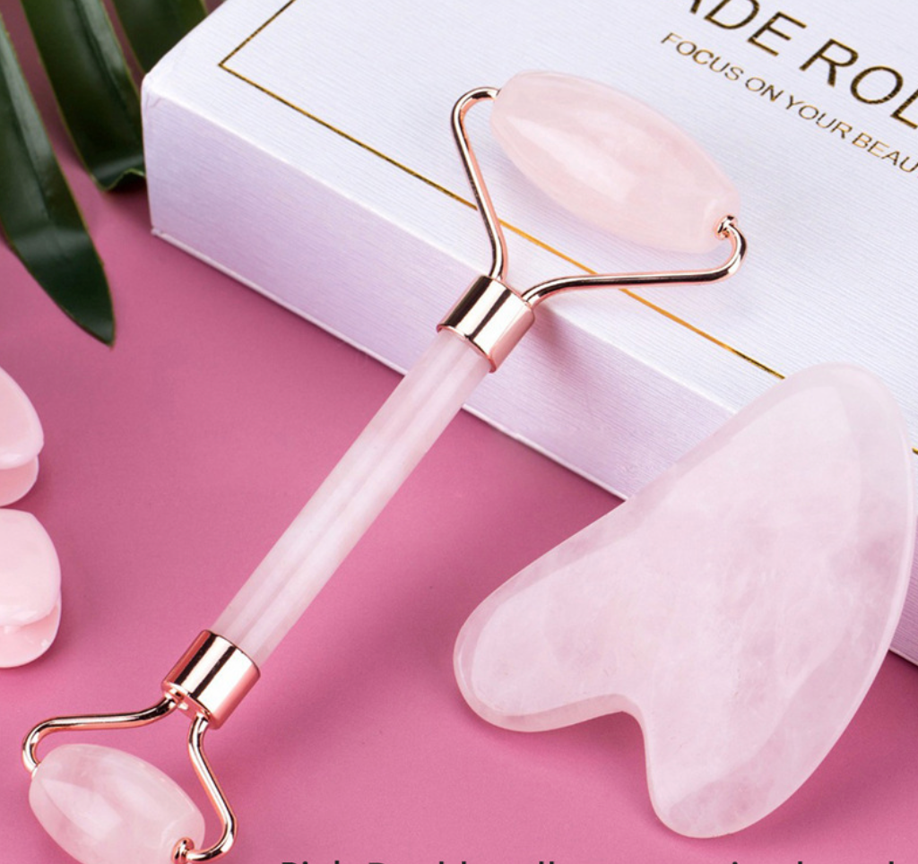 SunVanna™ Face Lift-Up Gua Sha-sten – hjälpmedel för konturering och avkoppling