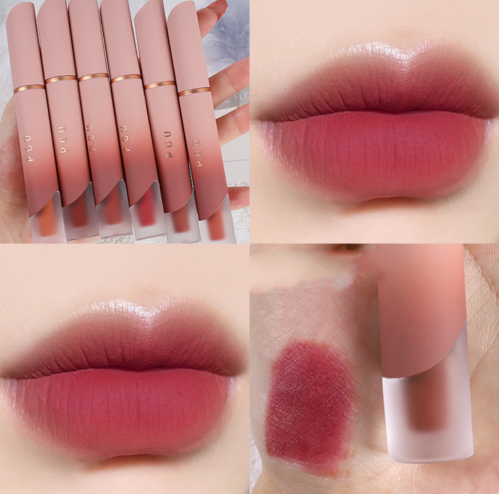 SunVanna™ Velvet Matte Lip Glaze – Langdurige kleur, zachte mist-finish